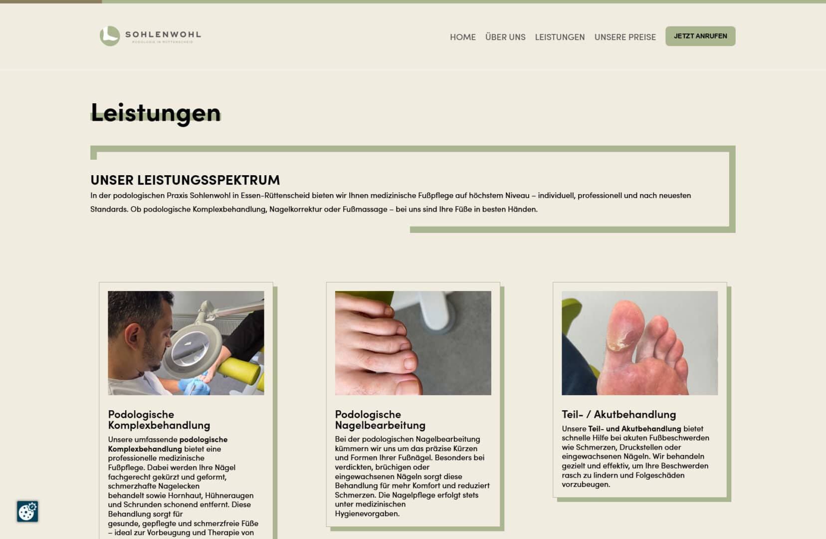 Podologie Essen Rüttenscheid